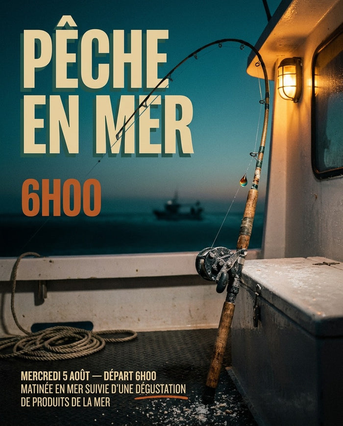 Pêche en mer · matinée découverte